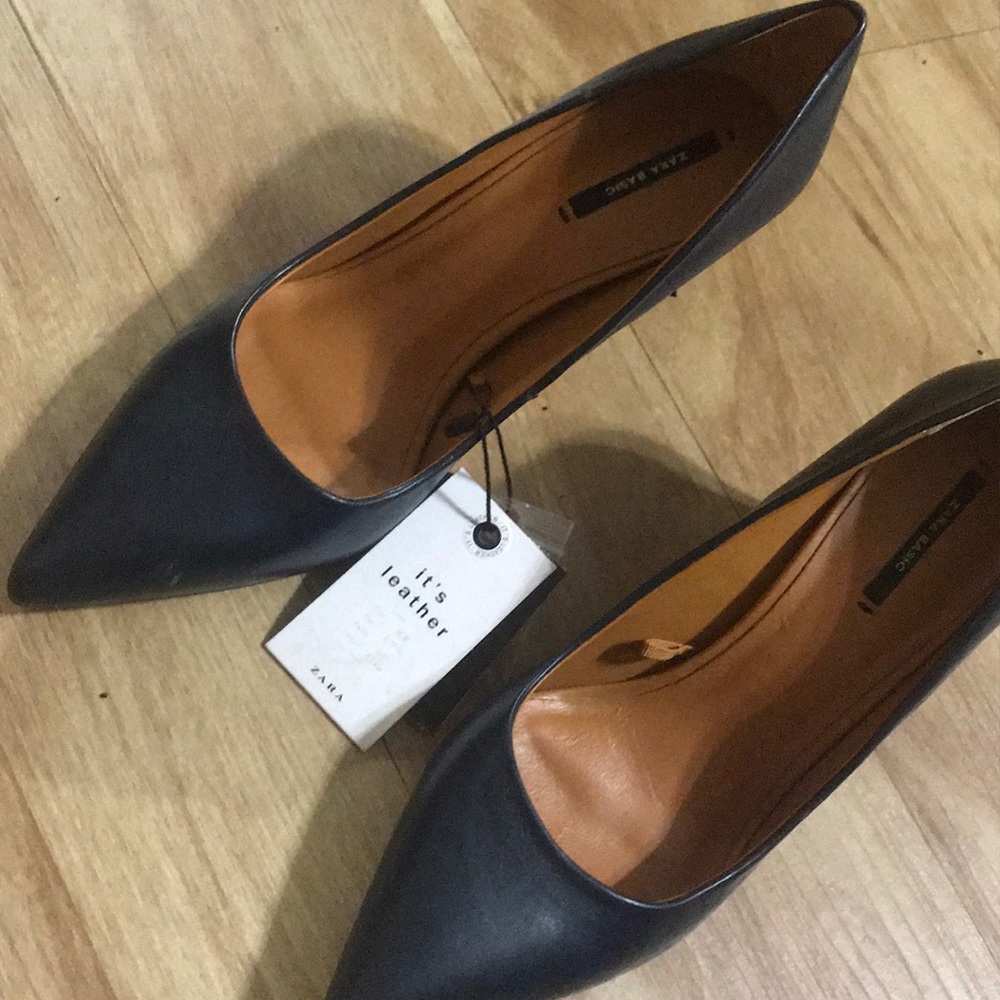 Zara Basic Leather.